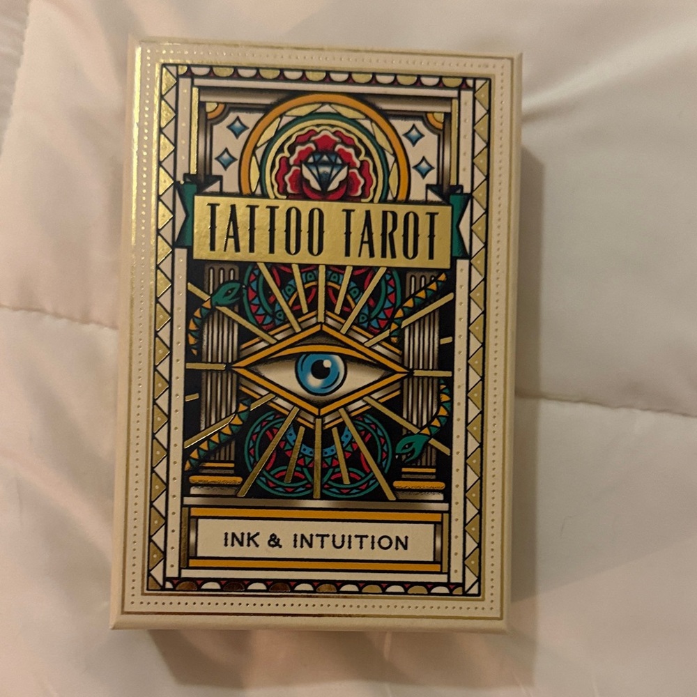 Tattoo tarot cards